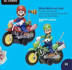JouéClub Moto Mario ou Luigi offre