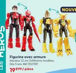 JouéClub Figurine avec armure offre