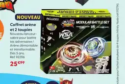 JouéClub Coffret arène et 2 toupies offre