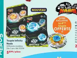 JouéClub Toupie Infinity Nado offre