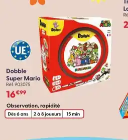 JouéClub Dobble Super Mario offre
