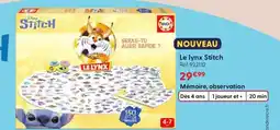 JouéClub Le lynx Stitch offre