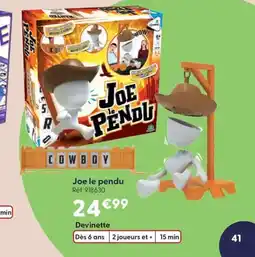 JouéClub Joe le pendu offre