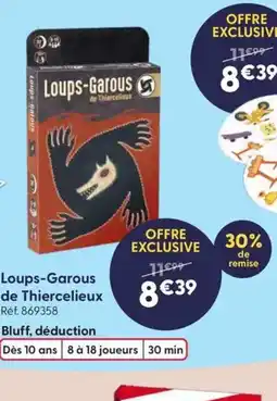 JouéClub Loups-Garous de Thiercelieux offre