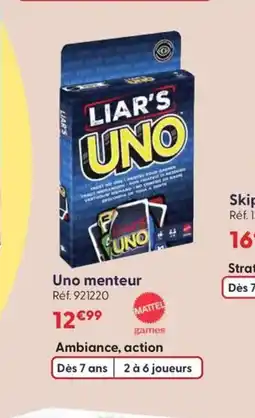 JouéClub UNO menteur offre