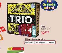 JouéClub TRIO offre