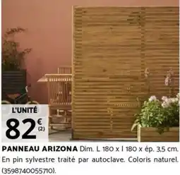 Bricomarché PANNEAU ARIZONA offre