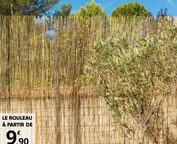 Bricomarché PAILLON PELÉ NATUREL* Dim. L 5m offre