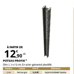 Bricomarché POTEAU PROFIX offre