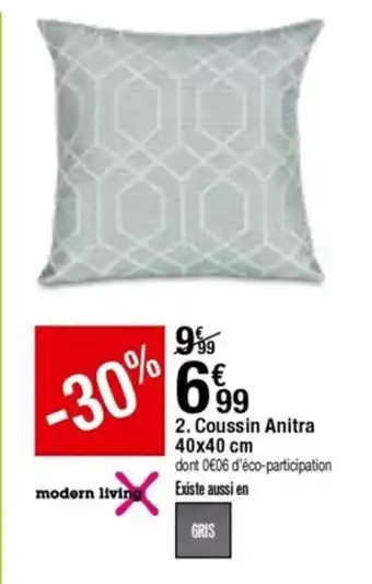 BUT Coussin anitra offre