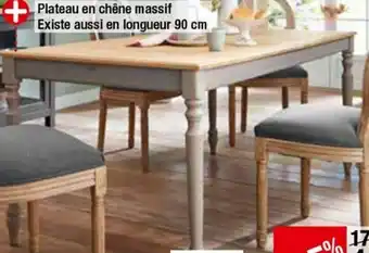 BUT Table magdala rectangulaire + allonge offre