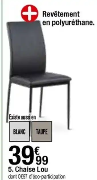 BUT Chaise lou offre