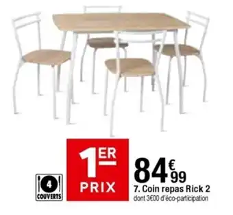BUT Coin repas rick 2 offre