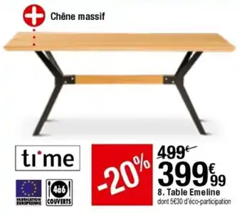BUT Table emeline offre