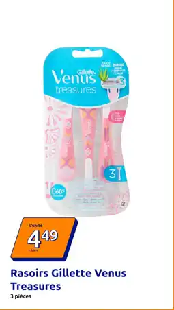 Action GILLETTE Venus Rasoirs offre