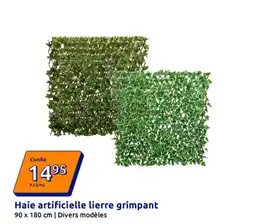Action Haie artificielle lierre grimpant offre