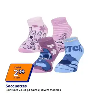 Action Socquettes offre