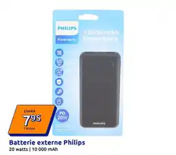 Action PHILIPS Batterie externe offre