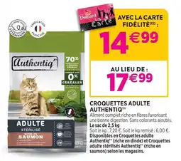 Delbard Authentiq’ croquettes adulte authentiq’ offre