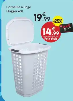 Maxi Bazar Hugger corbeille à linge 63l offre