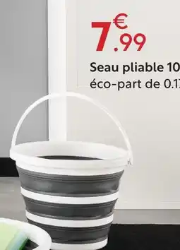 Maxi Bazar Seau pliable 10l offre