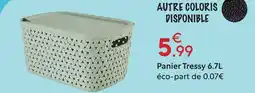 Maxi Bazar Panier tressy 6.7 l offre