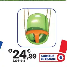 JouéClub Siège de balançoire bébé baby’k offre