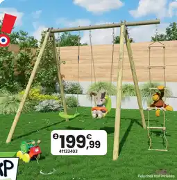 JouéClub Portique bois-métal piji offre