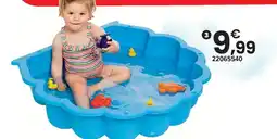 JouéClub Bac à sable 1 pièce - coquille bleue offre