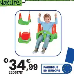 JouéClub Balançoire 3 en 1 offre