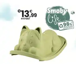 JouéClub Smoby bascule chat vert offre