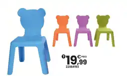 JouéClub Chaise enfant ours offre