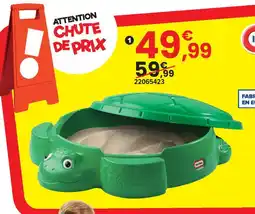 JouéClub Little tikes bac à sable tortue offre