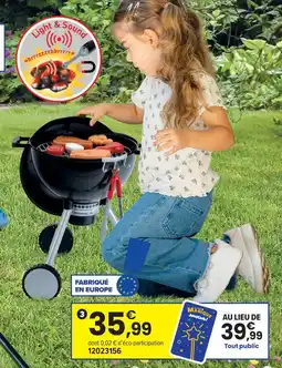 JouéClub Barbecue weber one touch premium offre