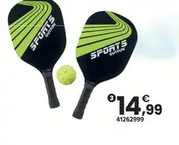JouéClub Sports outfun raquettes pickleball offre