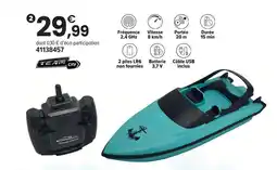 JouéClub Team city bateau haute vitesse rc offre