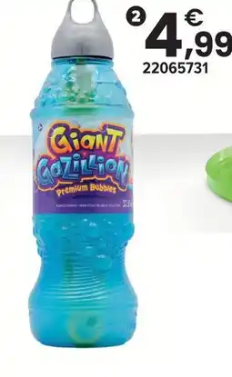 JouéClub Gazillion gazillion - solution à bulles géantes 1 l offre
