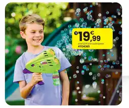 JouéClub Gazillion pistolet double bubble blaster offre