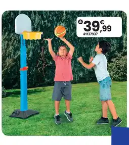 JouéClub Panier de basket réglable offre