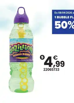 JouéClub Gazillion solution à bulles 1 l offre