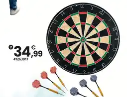 JouéClub Cible avec fléchettes acier offre