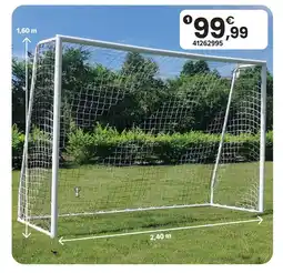 JouéClub Cage de foot 2,40 m offre
