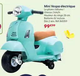 La Grande Récré Mini vespa électrique offre