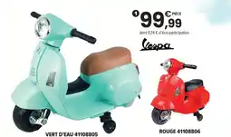 JouéClub Porteur électrique mini vespa offre
