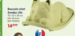 La Grande Récré Smoby life bascule chat offre