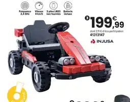 JouéClub Injusa kiddo rouge 12 v offre