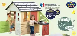 La Grande Récré Smoby maison nature et cuisine d'été offre
