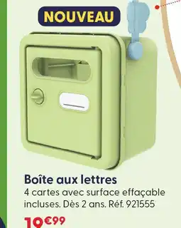 La Grande Récré Boîte aux lettres offre