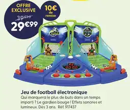 La Grande Récré Lexibook jeu de football électronique offre