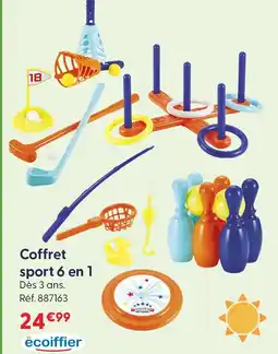 La Grande Récré Écoiffier coffret sport 6 en 1 offre
